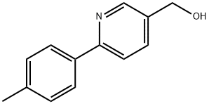 (6-P-TOLYLPYRIDIN-3-YL)METHANOL Struktur