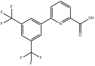 6-(1-Benzyl-1H-pyrazol-4-yl)-picolinic acid Struktur