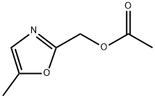 (5-METHYLOXAZOL-2-YL)METHYL ACETATE Struktur