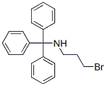 3-bromo-N-trityl-propan-1-amine Struktur