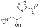 1-(2-nitro-1-imidazolyl)-3-aziridino-2-propanol Struktur