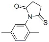 2-Pyrrolidinone,  1-(2,5-dimethylphenyl)-5-thioxo- Struktur