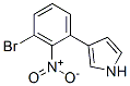 3-(3-Bromo-2-nitrophenyl)-1H-pyrrole Struktur