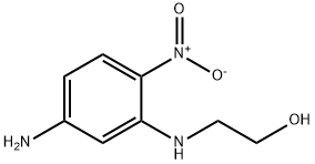 2-[(5-aMino-2-nitrophenyl)aMino]ethan-1-ol Struktur