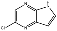 2-chloro-5H-pyrrolo[2,3-b]pyrazine Struktur