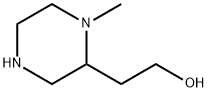 2-(1-methylpiperazin-2-yl)ethanol Struktur