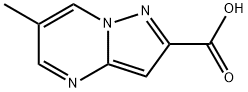 6-methylpyrazolo[1,5-a]pyrimidine-2-carboxylic acid(SALTDATA: FREE) Struktur