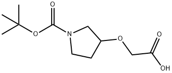 3-CARBOXYMETHOXY-PYRROLIDINE-1-CARBOXYLIC ACID TERT-BUTYL ESTER price.