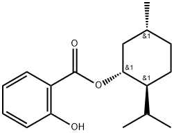 MENTHYL SALICYLATE Struktur