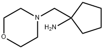 1-(MORPHOLIN-4-YLMETHYL)CYCLOPENTANAMINE Struktur