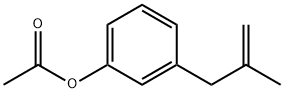 3-(3-ACETOXYPHENYL)-2-METHYL-1-PROPENE Struktur