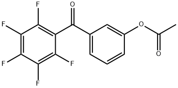 3-ACETOXY-2',3',4',5',6'-PENTAFLUOROBENZOPHENONE price.