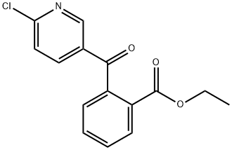 2-CHLORO-5-(2-ETHOXYCARBONYLBENZOYL)PYRIDINE price.