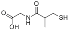 N-(3-MERCAPTO-2-METHYLPROPANOYL)GLYCINE Struktur