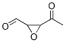 Oxiranecarboxaldehyde, 3-acetyl- (9CI) Struktur