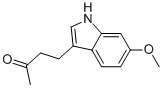 2-BUTANONE,4-(6-METHOXY-1H-INDOL-3-YL)- Struktur