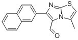 3-METHYL-6-(2-NAPHTHALENYL)IMIDAZO[2,1-B]THIAZOLE-5-CARBOXALDEHYDE Struktur