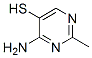 5-Pyrimidinethiol, 4-amino-2-methyl- (7CI) Struktur