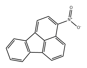 3-NITROFLUORANTHENE Struktur