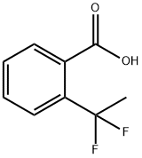 2-(1,1-Difluoroethyl)benzoic acid Struktur