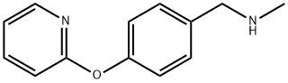 N-METHYL-N-[4-(PYRIDIN-2-YLOXY)BENZYL]AMINE Struktur