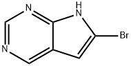 6-Bromo-7H-pyrrolo[2,3-d]pyrimidine Struktur