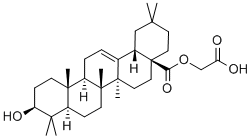 Carboxymethyl oleanolate Struktur