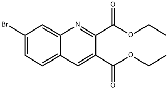 7-BROMOQUINOLINE-2,3-DICARBOXYLIC ACID DIETHYL ESTER price.