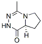 Pyrrolo[1,2-d][1,2,4]triazin-1(2H)-one, 6,7,8,8a-tetrahydro-4-methyl-, (S)- (9CI) Struktur