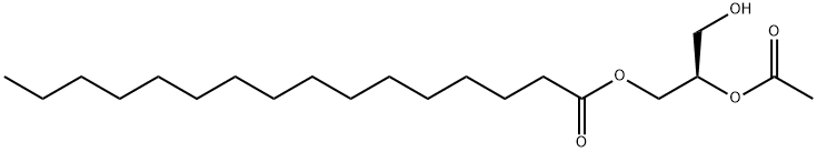 1-O-Hexadecanoyl-2-acetyl-sn-glycerol Struktur