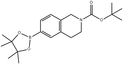 TERT-BUTYL 6-(4,4,5,5-TETRAMETHYL-1,3,2-DIOXABOROLAN-2-YL)-3,4-DIHYDROISOQUINOLINE-2(1H)-CARBOXYLATE price.