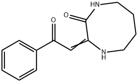 3-[2-OXO-2-PHENYL-ETH-(Z)-YLIDENE]-[1,4]DIAZOCAN-2-ONE Struktur