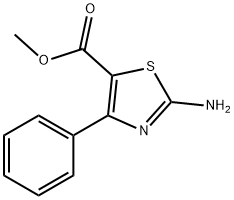 METHYL 2-AMINO-4-PHENYLTHIAZOLE-5-CARBOXYLATE Struktur