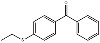 4-ethylthiobenzophenone Struktur