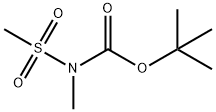 N-(tert-Butoxycarbonyl)-N-MethylMethanesulfonaMide Struktur