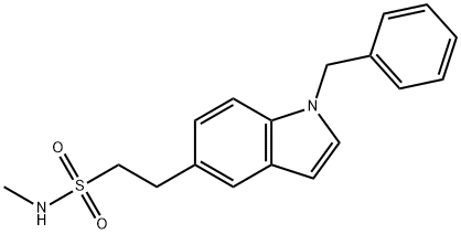 N-Methyl-1-(phenylMethyl)-1H-indole-5-ethanesulfonaMide Struktur