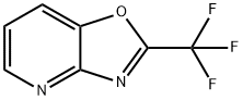 2-TRIFLUOROMETHYL-OXAZOLO[4,5-B]PYRIDINE Struktur