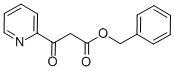 BETA-OXO-2-PYRIDINEPROPANOIC ACID PHENYLMETHYL ESTER Struktur