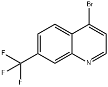 4-BROMO-7-TRIFLUOROMETHYLQUINOLINE Struktur