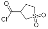 3-Thiophenecarbonyl chloride, tetrahydro-, 1,1-dioxide (7CI) Struktur