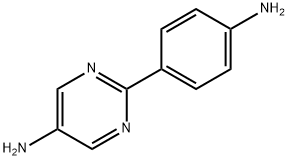 5-Pyrimidinamine, 2-(4-aminophenyl)- (9CI) Struktur