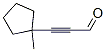 2-Propynal, 3-(1-methylcyclopentyl)- (9CI) Struktur