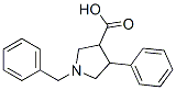 1-Benzyl-4-Phenyl-Pyrrolidine-3-Carboxylic Acid Struktur