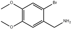 2-BROMO-4,5-DIMETHOXYBENZYLAMINE Struktur