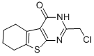 3-d)pyrimidin-4(1h)-one,5,6,7,8-tetrahydro-2-(chloromethyl)-(1)benzothieno( Struktur