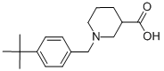 1-(4-TERT-BUTYL-BENZYL)-PIPERIDINE-3-CARBOXYLIC ACID Struktur