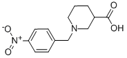 1-(4-NITRO-BENZYL)-PIPERIDINE-3-CARBOXYLIC ACID Struktur