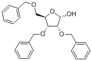 2,3,5-TRI-O-BENZYL-D-RIBOFURANOSE Struktur