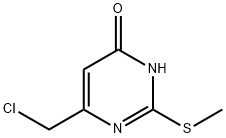 6-(CHLOROMETHYL)-2-(METHYLTHIO)PYRIMIDIN-4(3H)-ONE