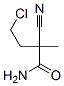 Butyramide,  4-chloro-2-cyano-2-methyl-  (7CI) Struktur